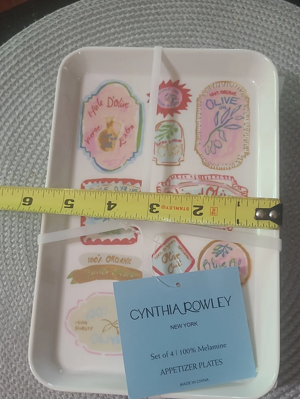 Cynthia Rowley Appetizer Plate/Trays